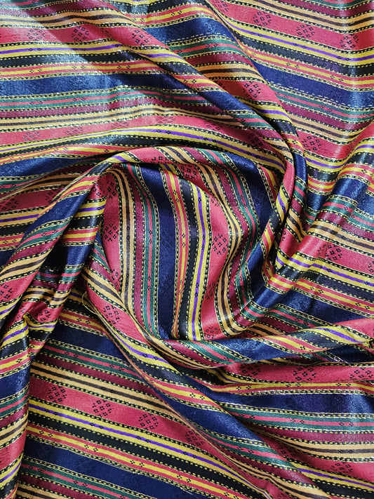 Syrian Saya Kashmir Fabric-seven Kings