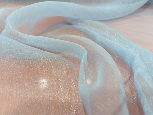 Crinkled Silk Chiffon