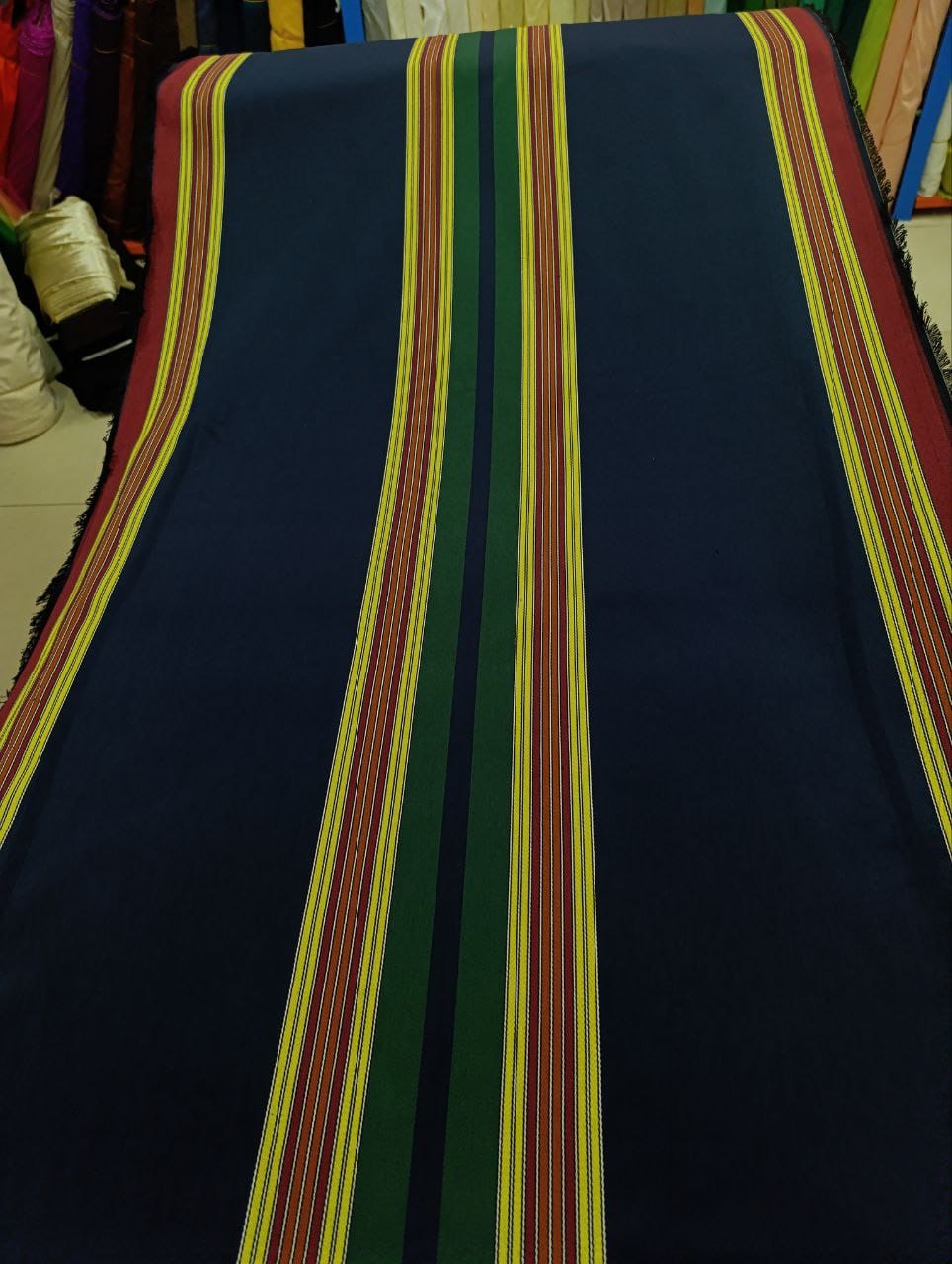 Syrian Saya Kashmir Fabric-Majdalawi