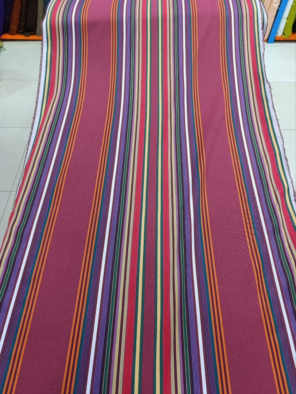 Syrian Saya Kashmir Fabric-Majdalawi